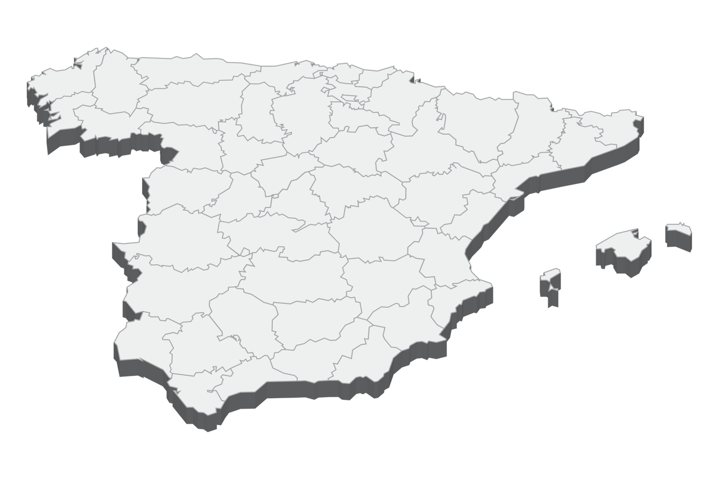 map of spain