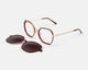 m&oacute; OAK-ON, burgundy/gold, large