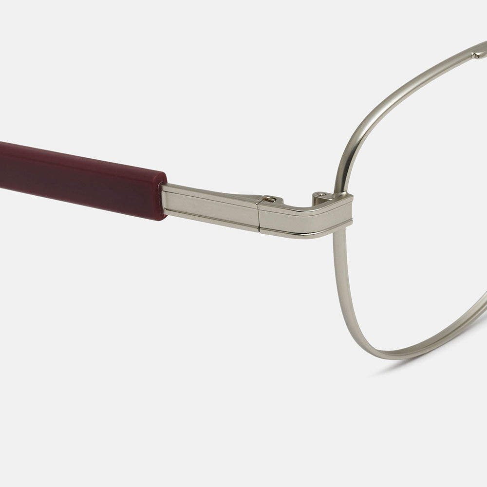 m&oacute; ANTON, silver/red, large