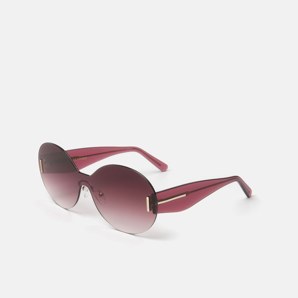 m&oacute; FRONT ROW CANDICE SHIELD SUN, pink, large