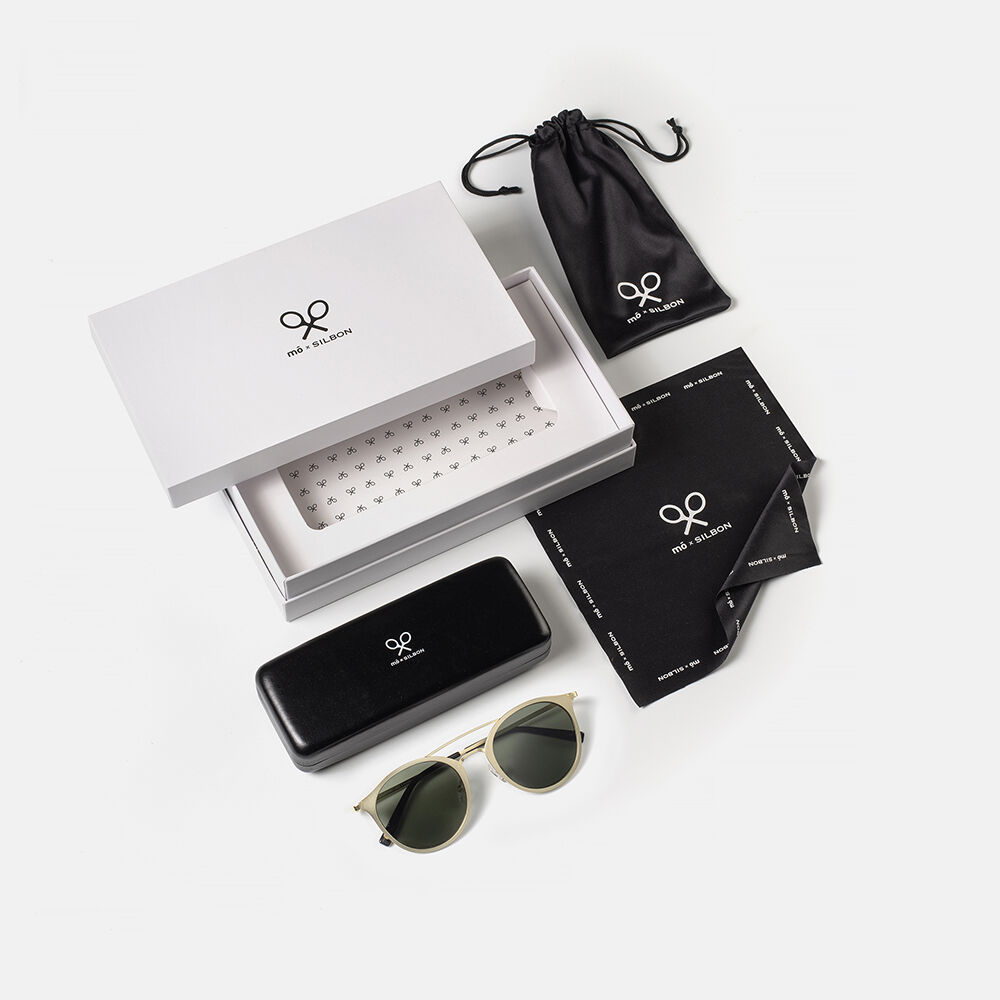 m&oacute; X SILBON LEONE SUN, gold, large