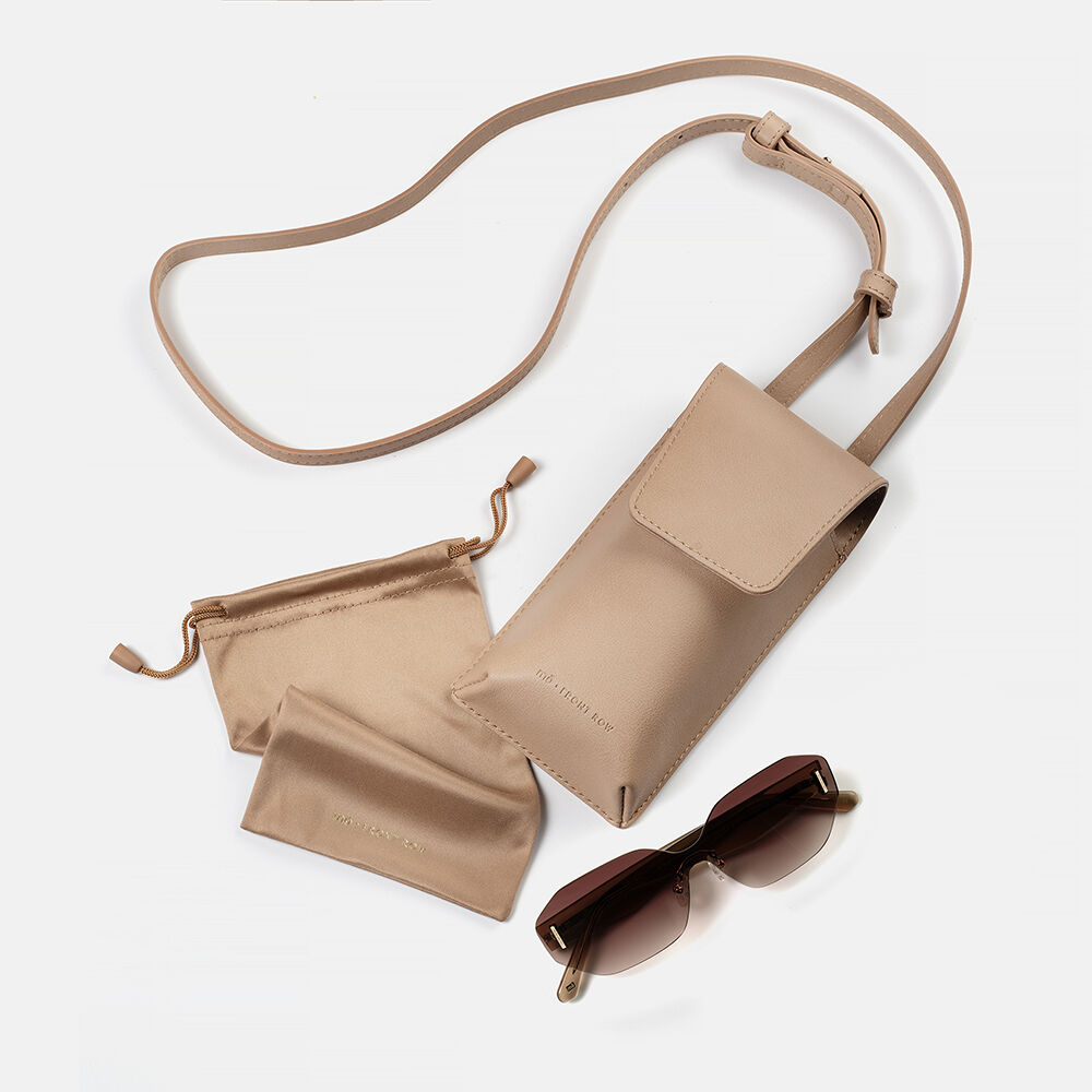 m&oacute; FRONT ROW BELLA SHIELD SUN, brown, large