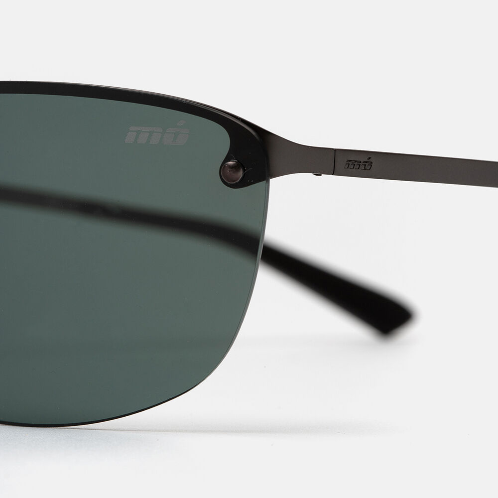 m&oacute; WOODS SUN, gun metal/green, large