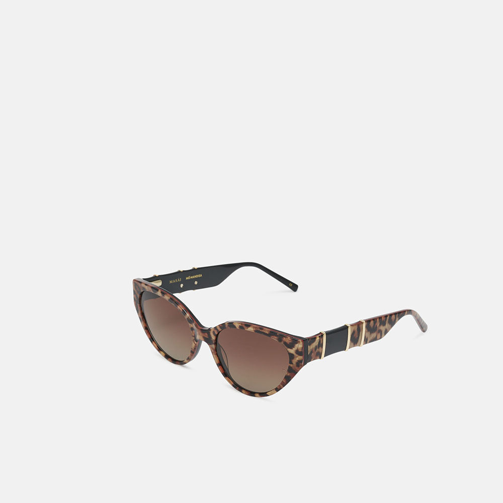 m&oacute; MANDISA SUN, black/leopard, large