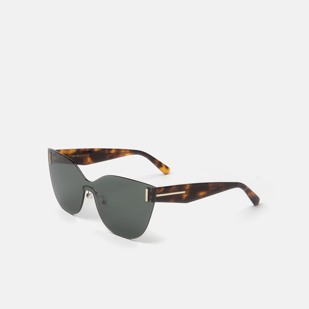 m&oacute; FRONT ROW KAIA SHIELD SUN, carey, large