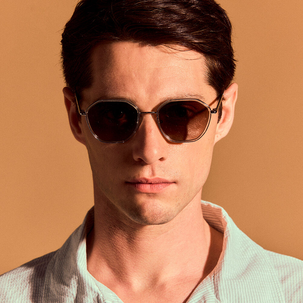 m&oacute; TINERHIR SUN, crystal/silver, large