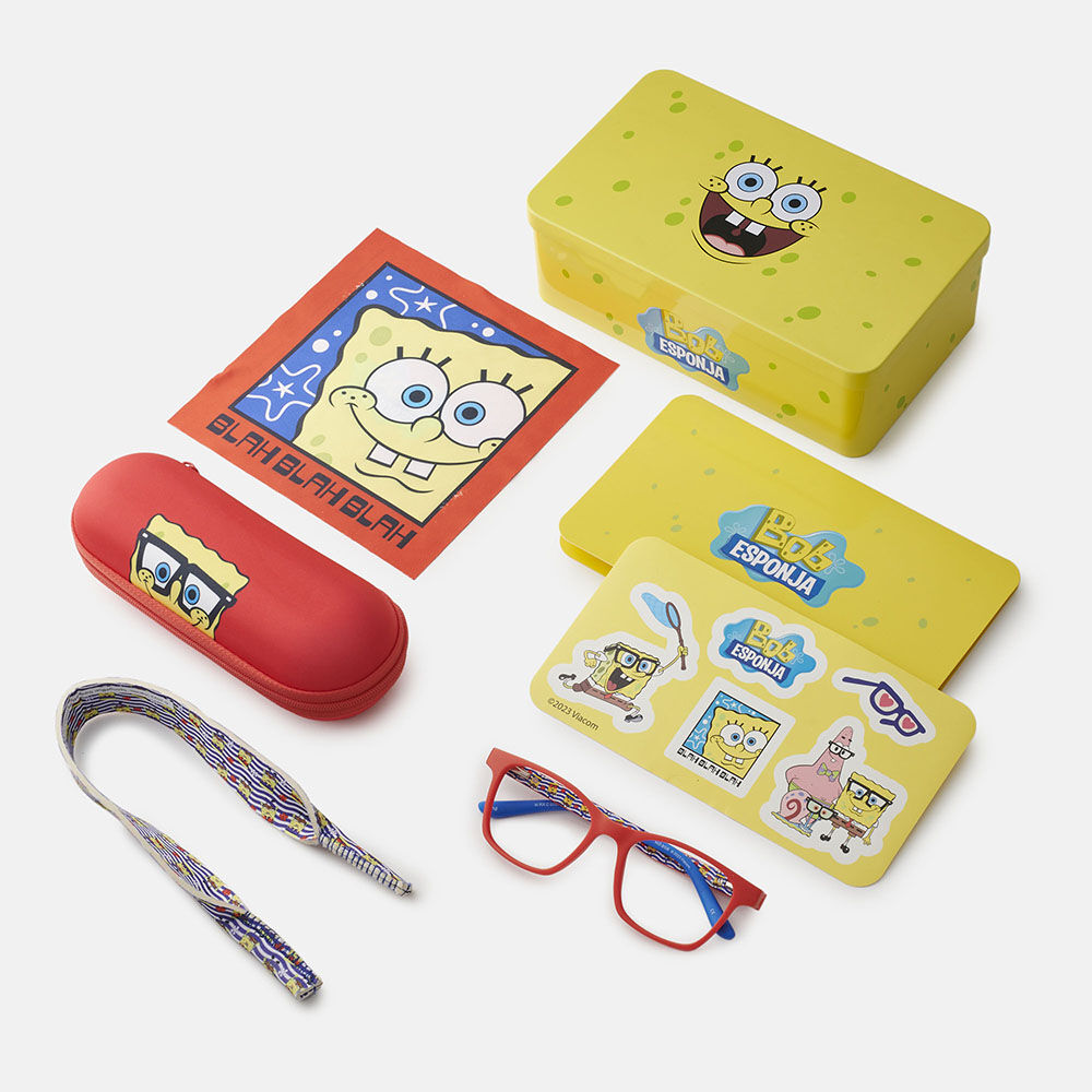 X BOB ESPONJA BOB, red/blue, large