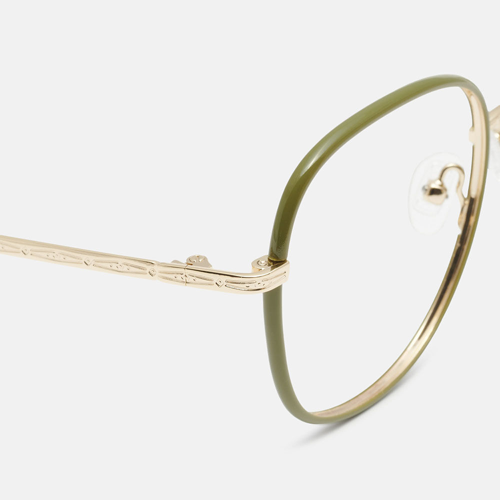 m&oacute; AISHA, green/gold, large