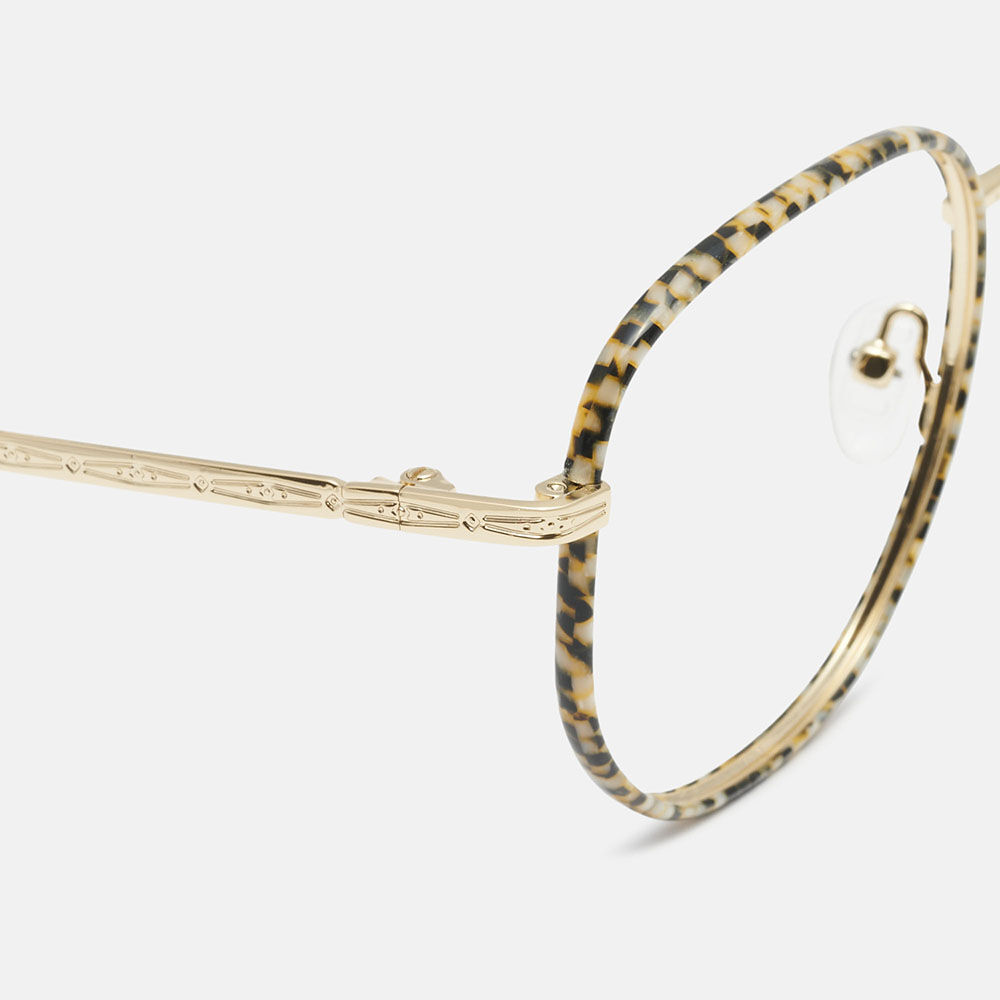 m&oacute; MALIK, veined/gold, large