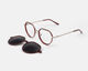 m&oacute; THOMAS-ON, burgundy/silver, large