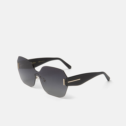 m&oacute; FRONT ROW ROSIE SHIELD SUN, black, medium