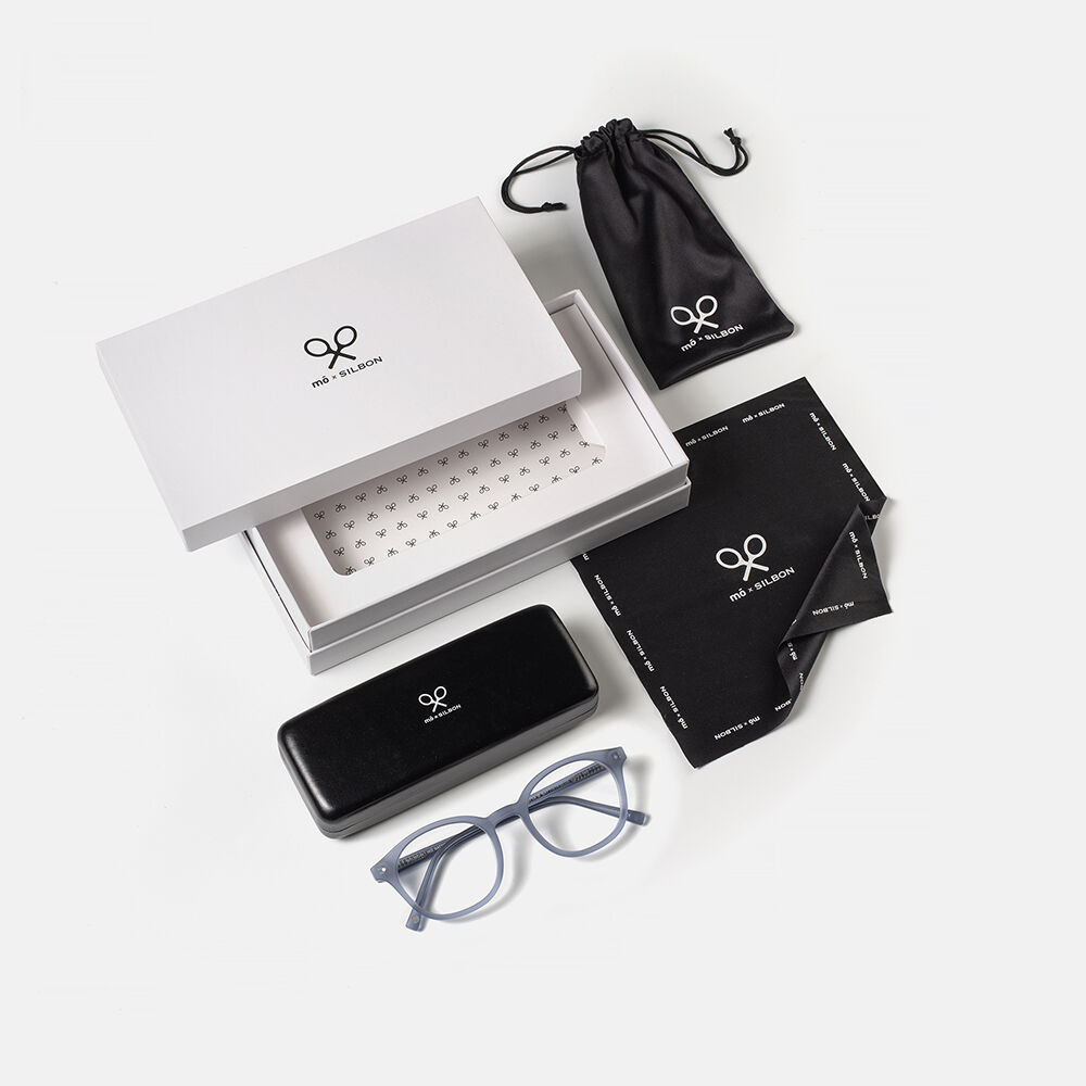 X SILBON BATTISTA, blue, large