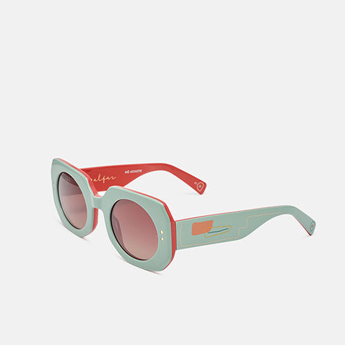 m&oacute; ALFAR ACHIOTE SUN, green/red, medium