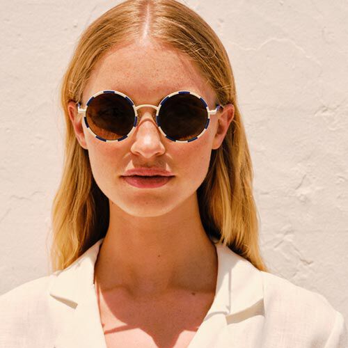 m&oacute; SALITRE LANGSOMT SUN, blue/beige, medium