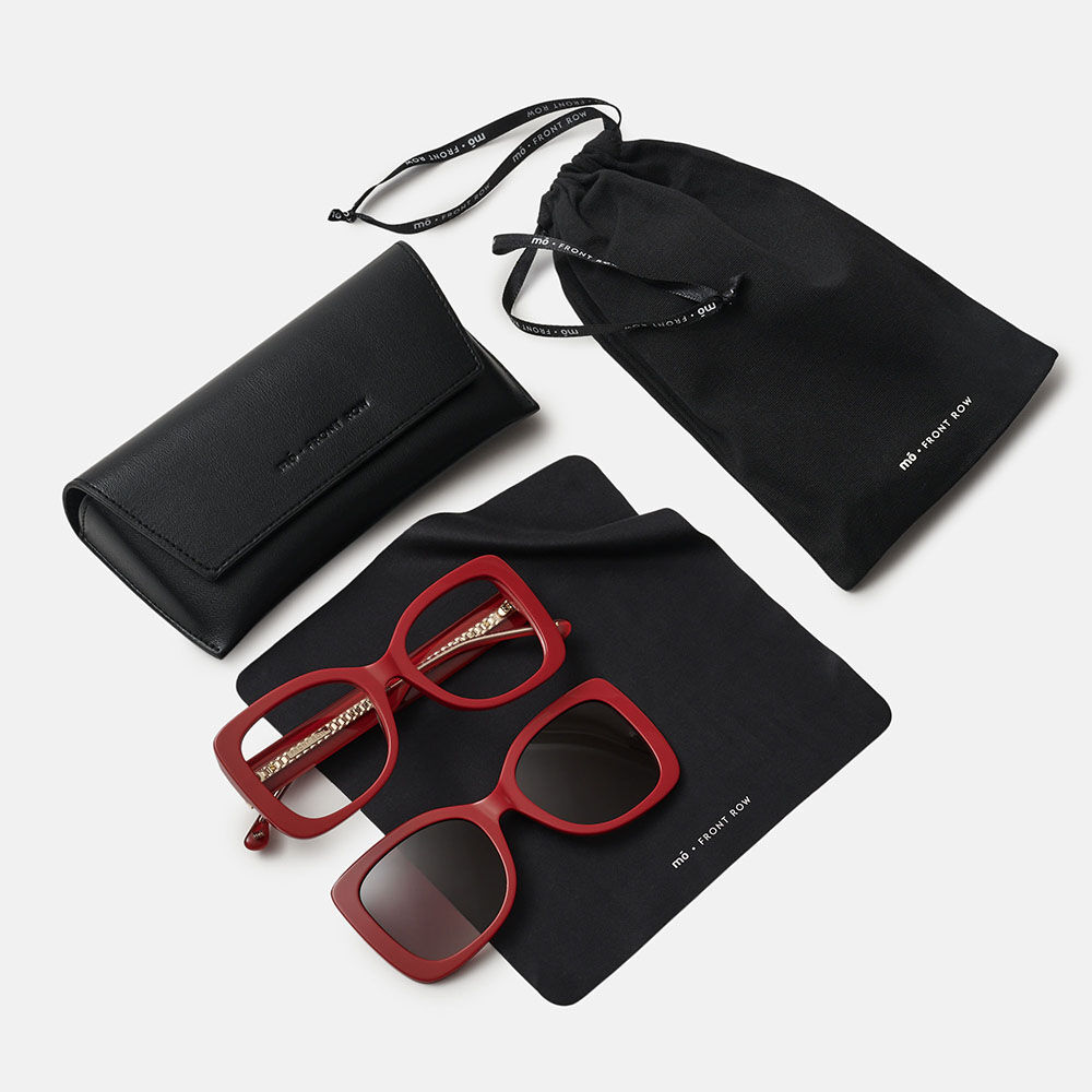 m&oacute; FRONT ROW CHRISTY-ON, burgundy, large