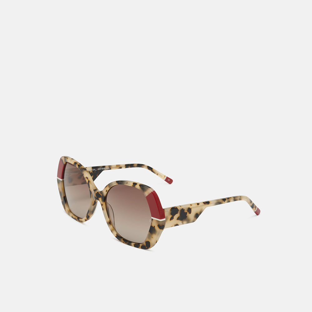 m&oacute; TRIBUNAL SUN, white carey, large