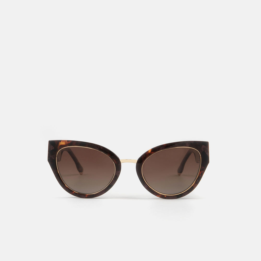 m&oacute; MALAQUITA SUN, carey burgundy, large