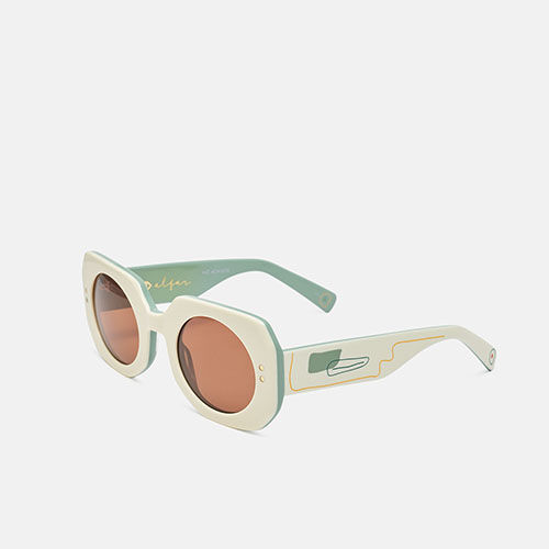 m&oacute; ALFAR ACHIOTE SUN, white/green, medium