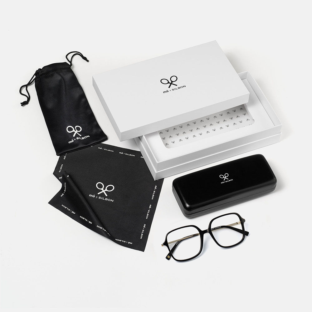 X SILBON BOYER, black, large