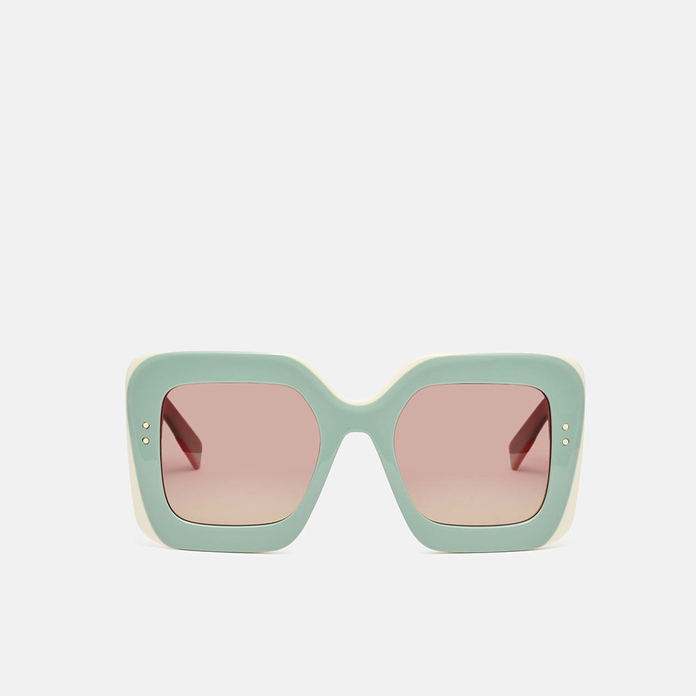 m&oacute; ANGELICA SUN, green/beige, large