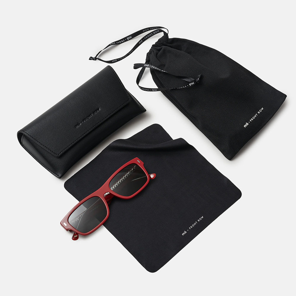 m&oacute; FRONT ROW KIM SUN, burgundy, large