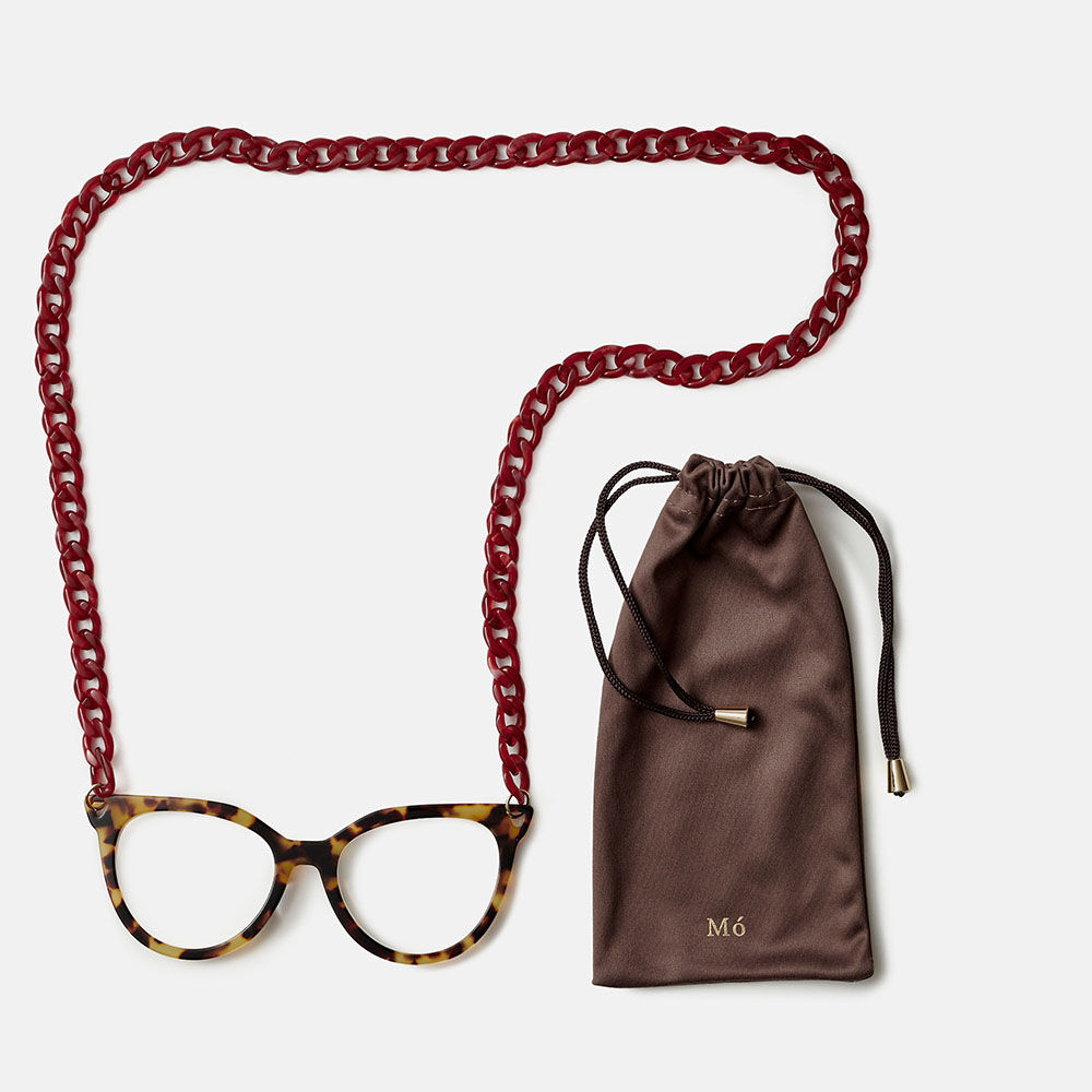 m&oacute; LUPA VLADIMIR, carey/burgundy, large