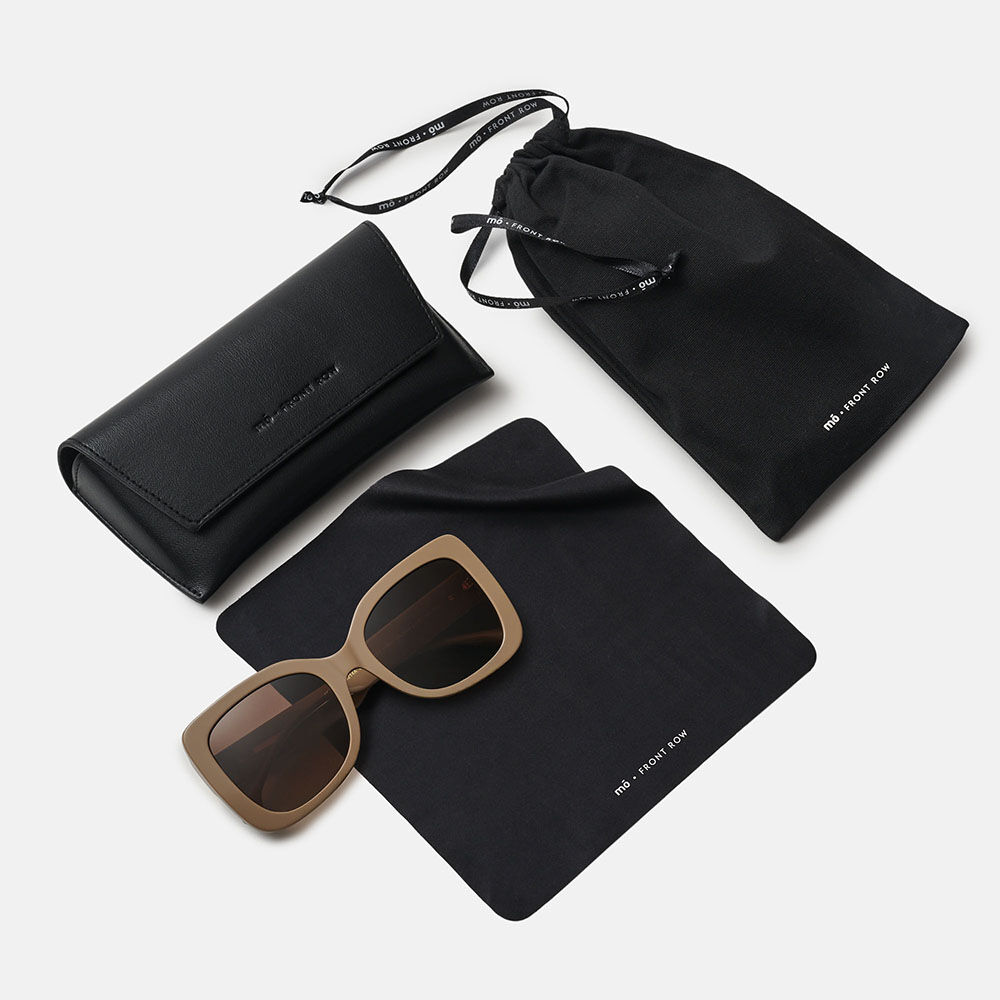 m&oacute; FRONT ROW CHRISTY SUN, light brown, large