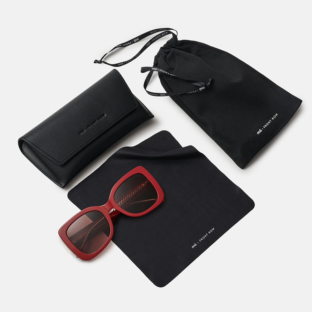 m&oacute; FRONT ROW CHRISTY SUN, burgundy, large