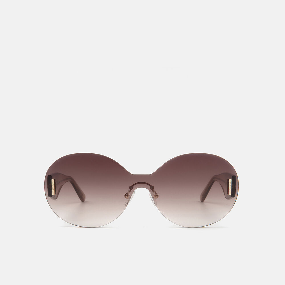 m&oacute; FRONT ROW CANDICE SHIELD SUN, brown, large