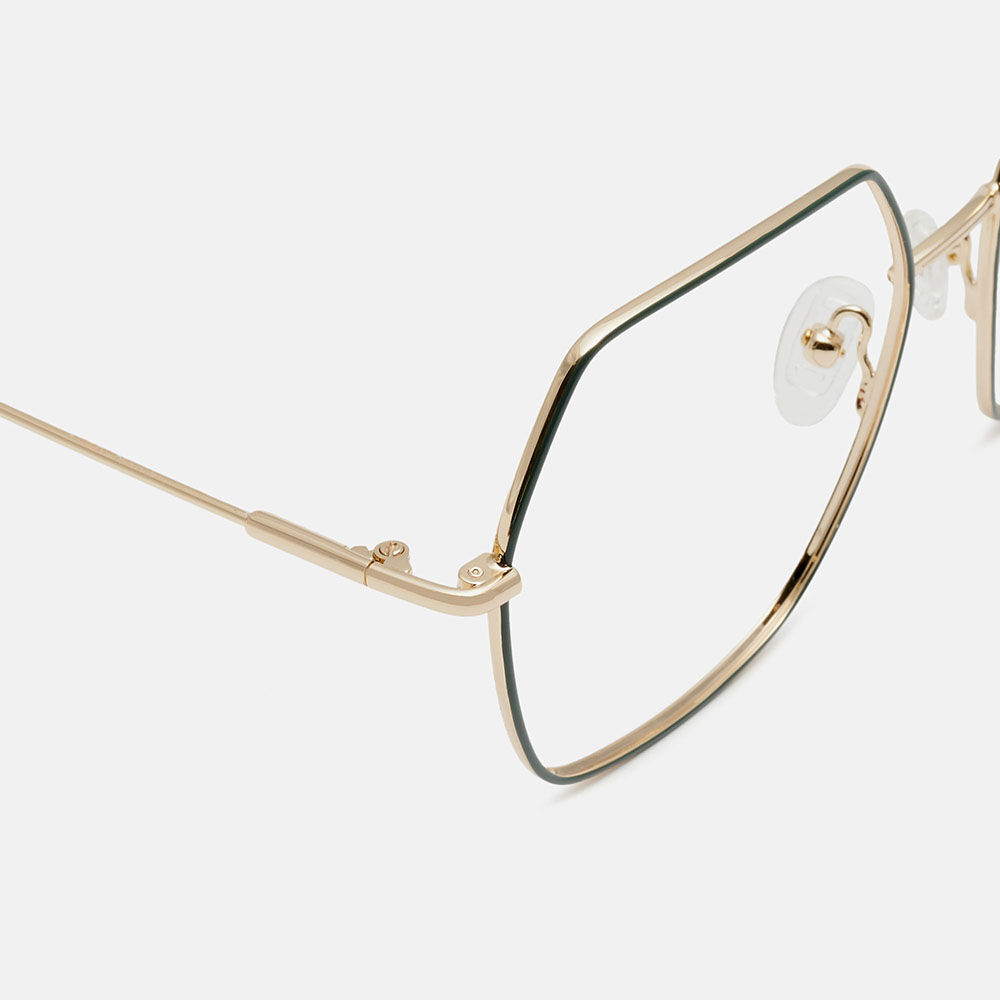 m&oacute; ITTEN, green/gold, large