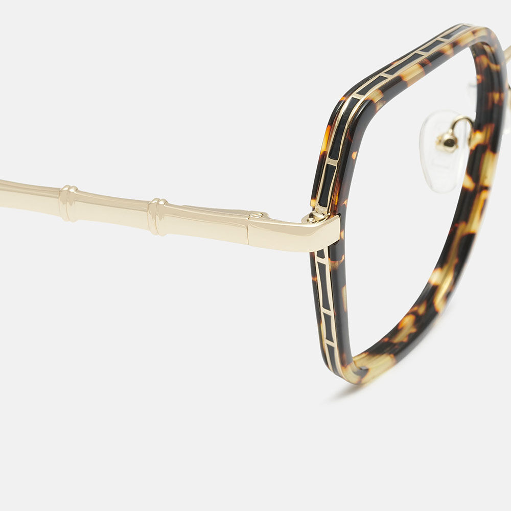 m&oacute; LEWA, dark carey/gold, large