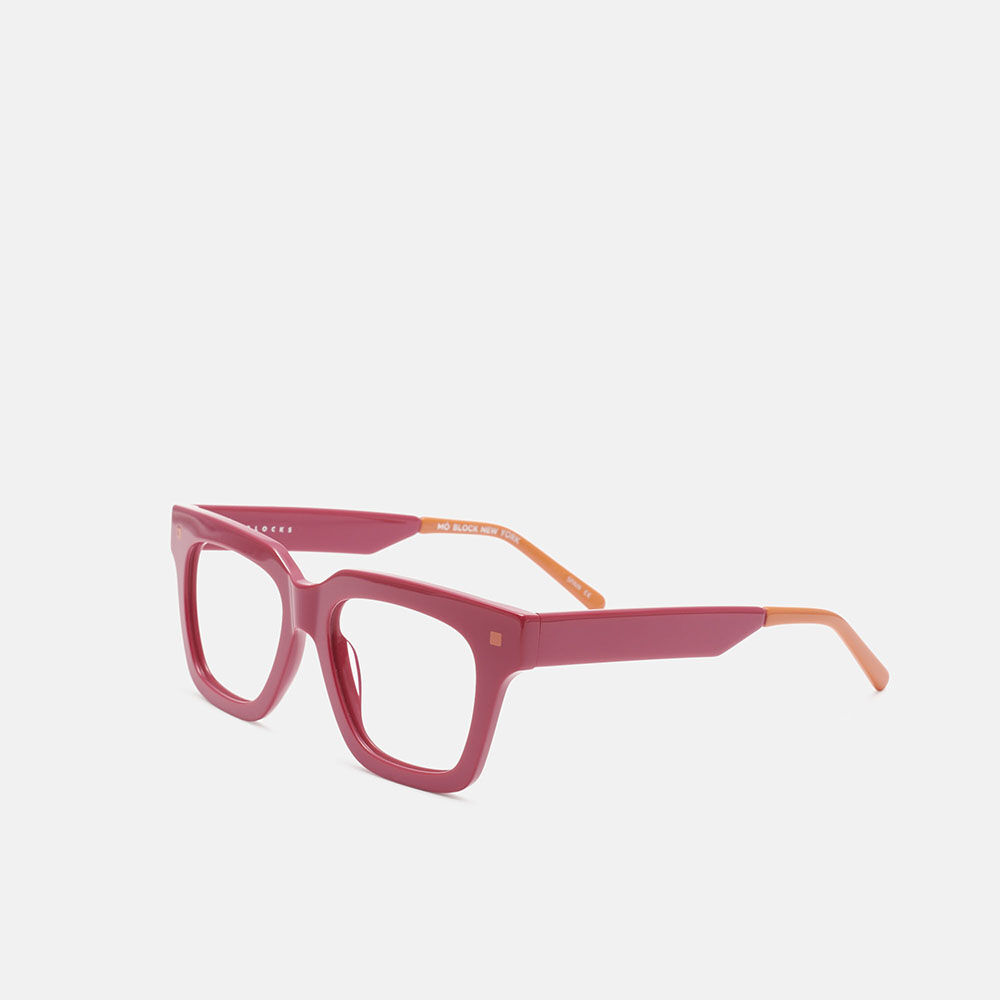 m&oacute; BLOCK NEW YORK, pink/orange, large