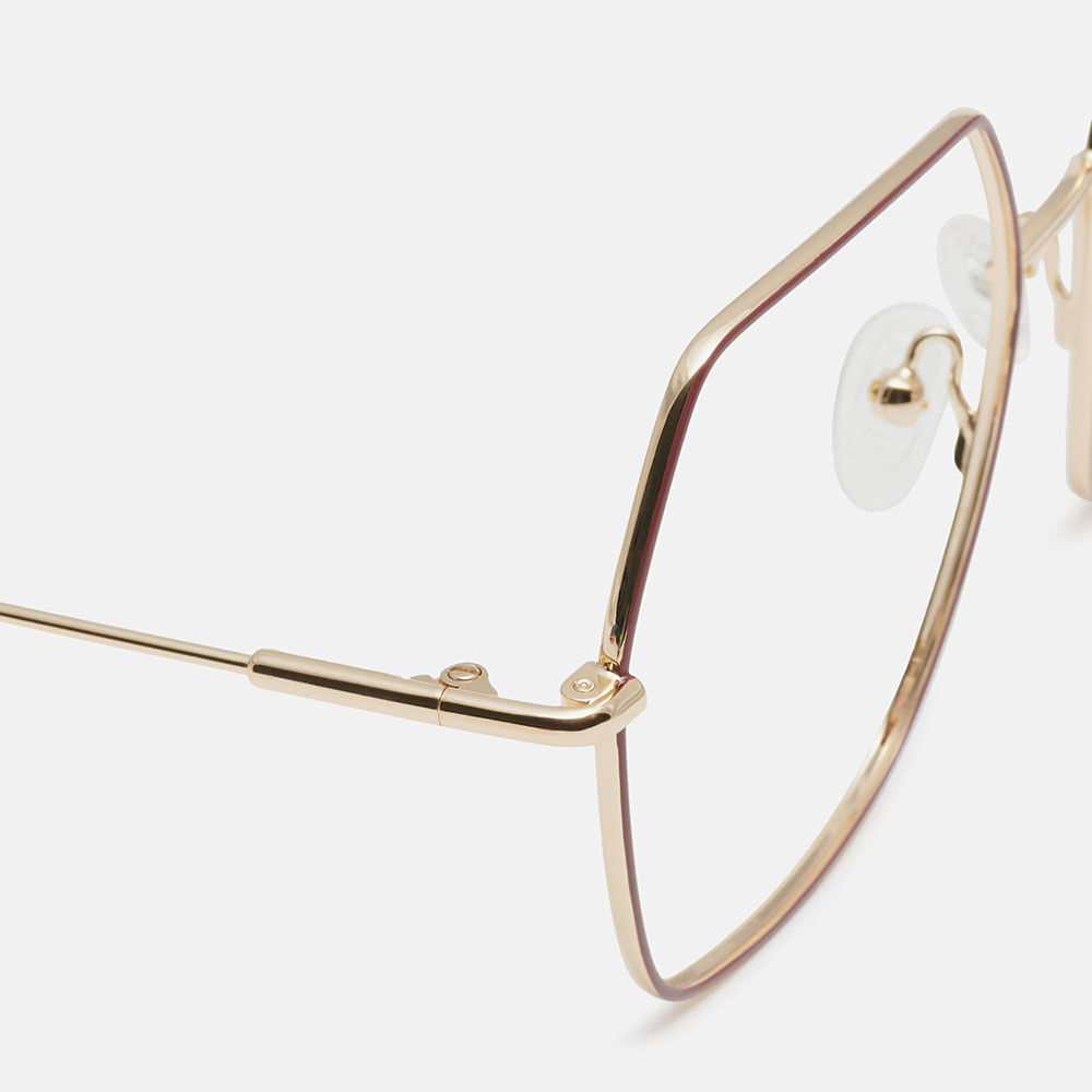 m&oacute; ITTEN, burgundy/gold, large