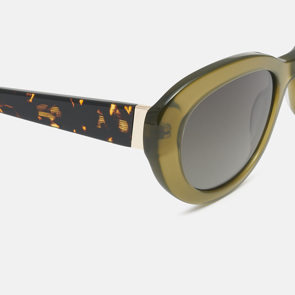 m&oacute; NIA SUN, green/carey, large