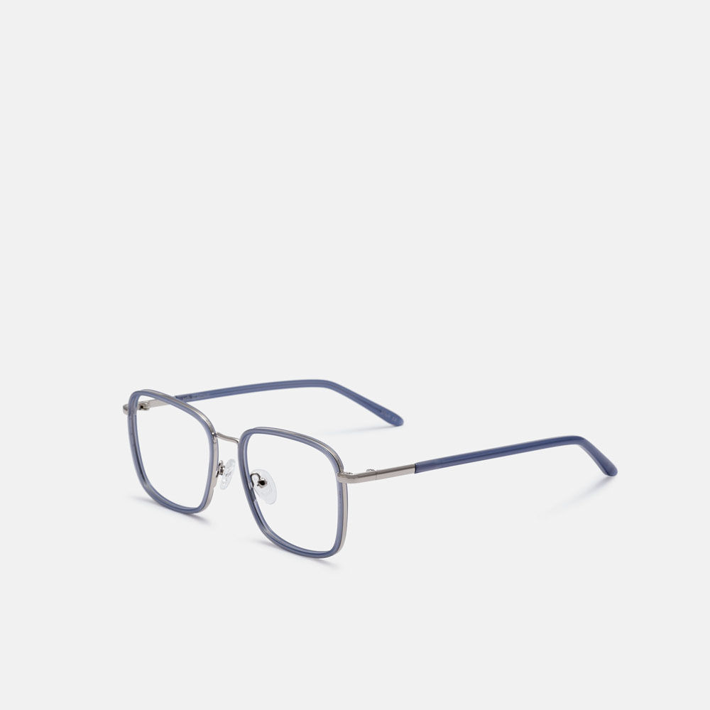 mó ALMOND, blue, large