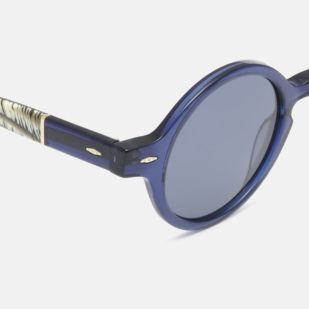 m&oacute; SANZA SUN, blue/pattern, large