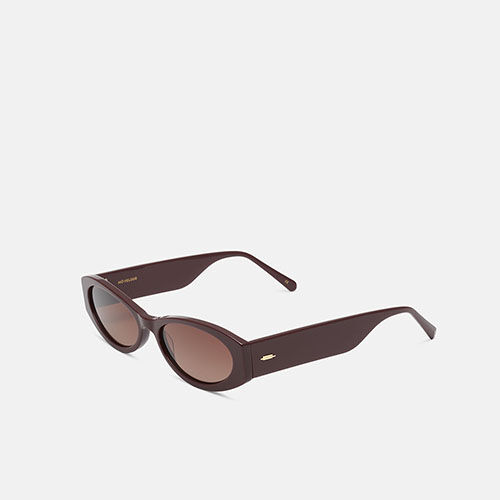 m&oacute; VELOUR SUN, burgundy, medium