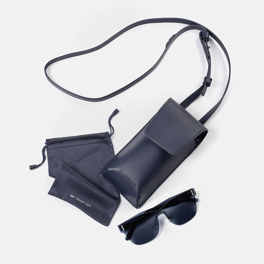 m&oacute; FRONT ROW PATRYK SHIELD SUN, blue, large