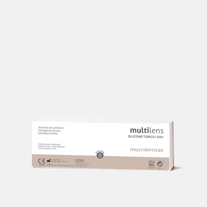 multilens silicone torics 1 day