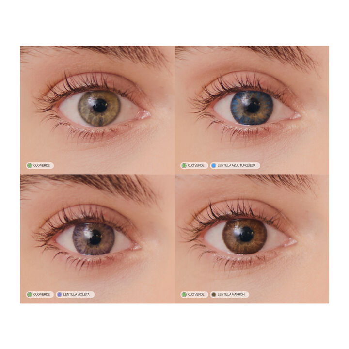 Lentillas de colores con y sin graduación