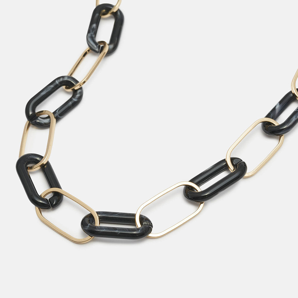 CORDON ESLABONES MASAI NEGRO, , large