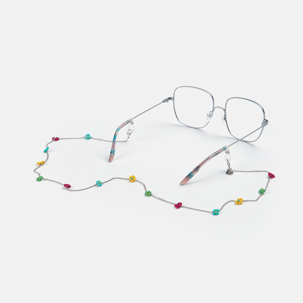 cord&oacute;n daisy flower silver, , large