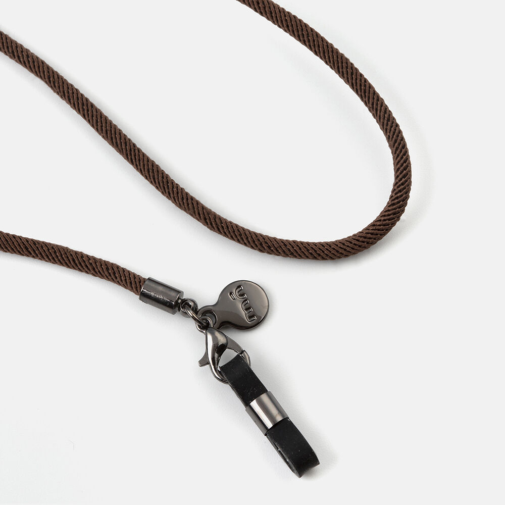 CORDON TRENZADO BASICO MARRON, , large