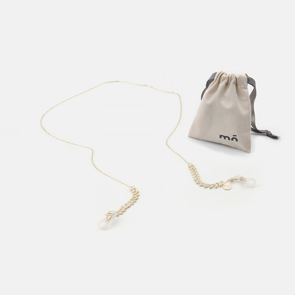 CORDON LEAVES BEIGE, , large