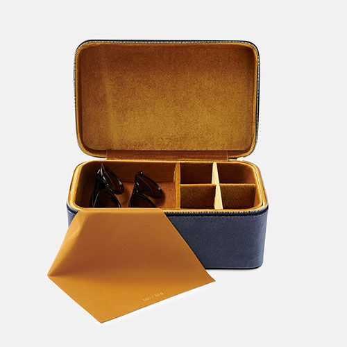 ESTUCHE DE VIAJE AZUL