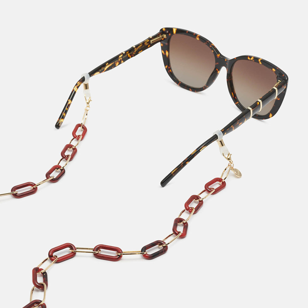 CORDON ESLABONES MASAI ROJO, , large