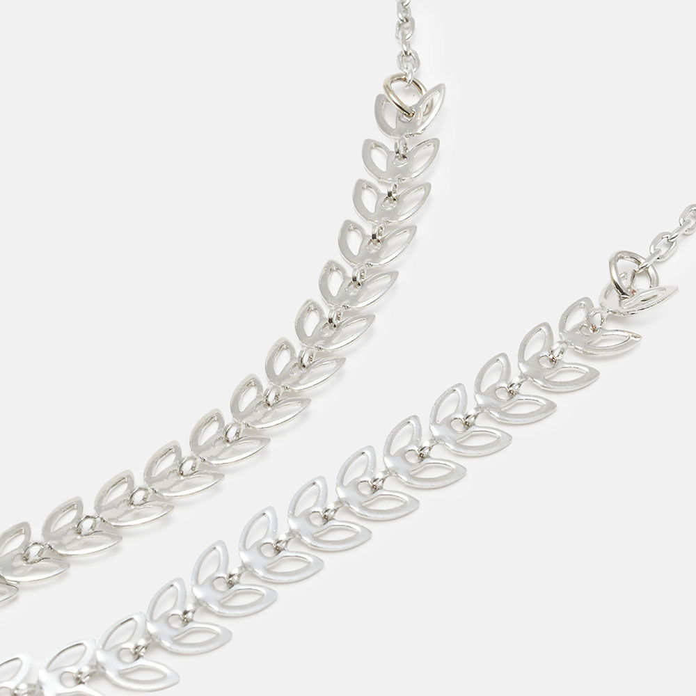 CORDON HOJA PLATEADO BOUQUET , , large