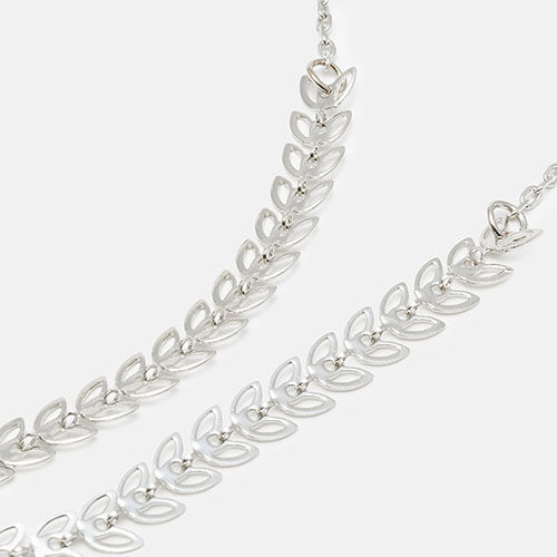 CORDON HOJA PLATEADO BOUQUET 