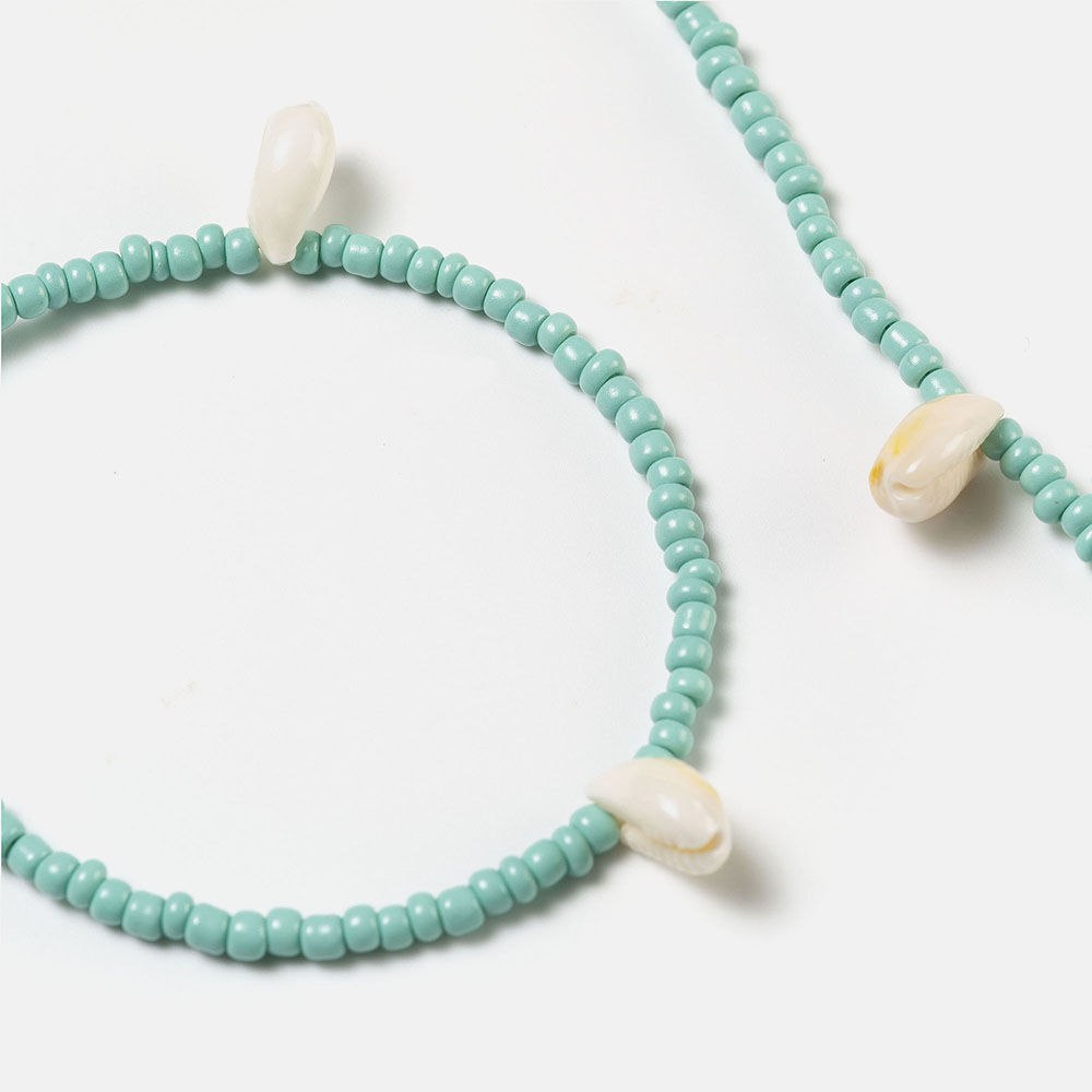 CORDON CARACOLAS VERDE SALITRE  , , large