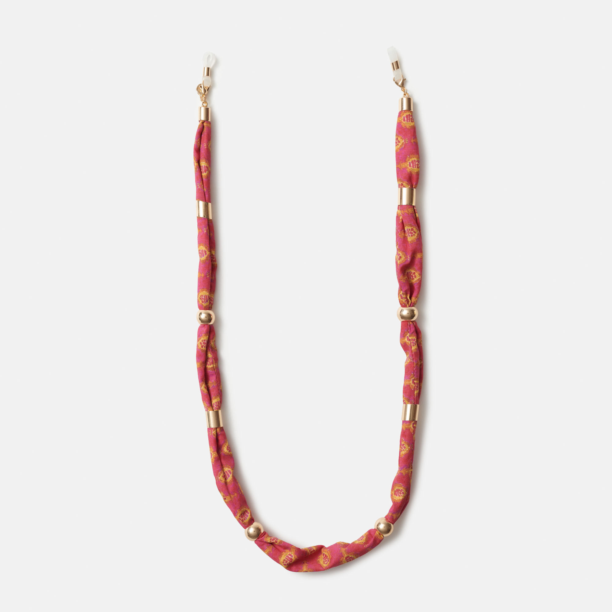 CORDON TEJIDO PRINT ROSA TAJ